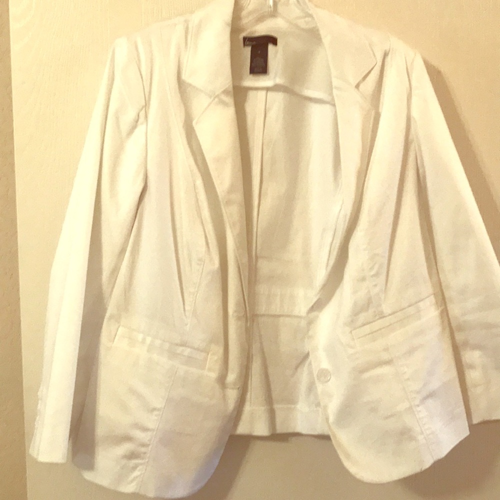 White Blazer